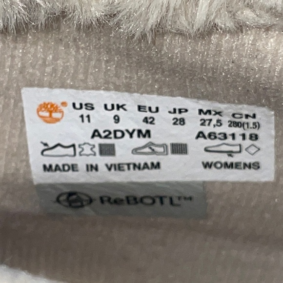 NEW Timberland Women's Timberland Women's Skyla Bay Fleece Fold-Down sz 11 - Picture 4 of 17